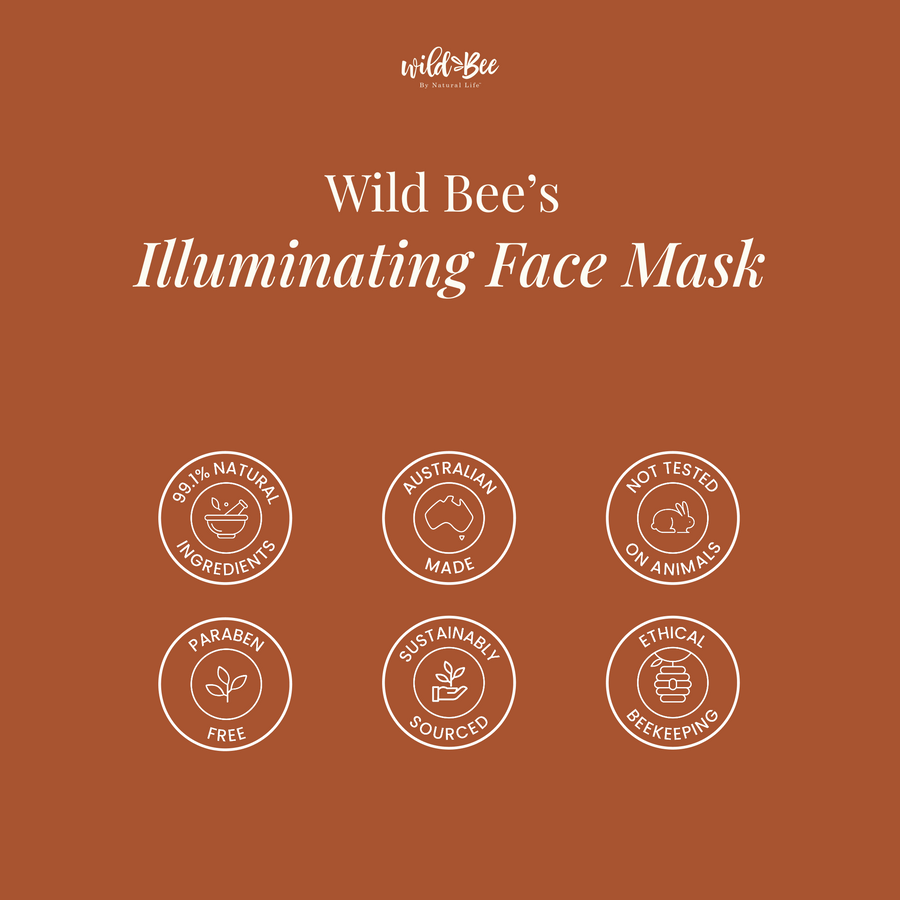 Wild Bee Illuminating Face Mask