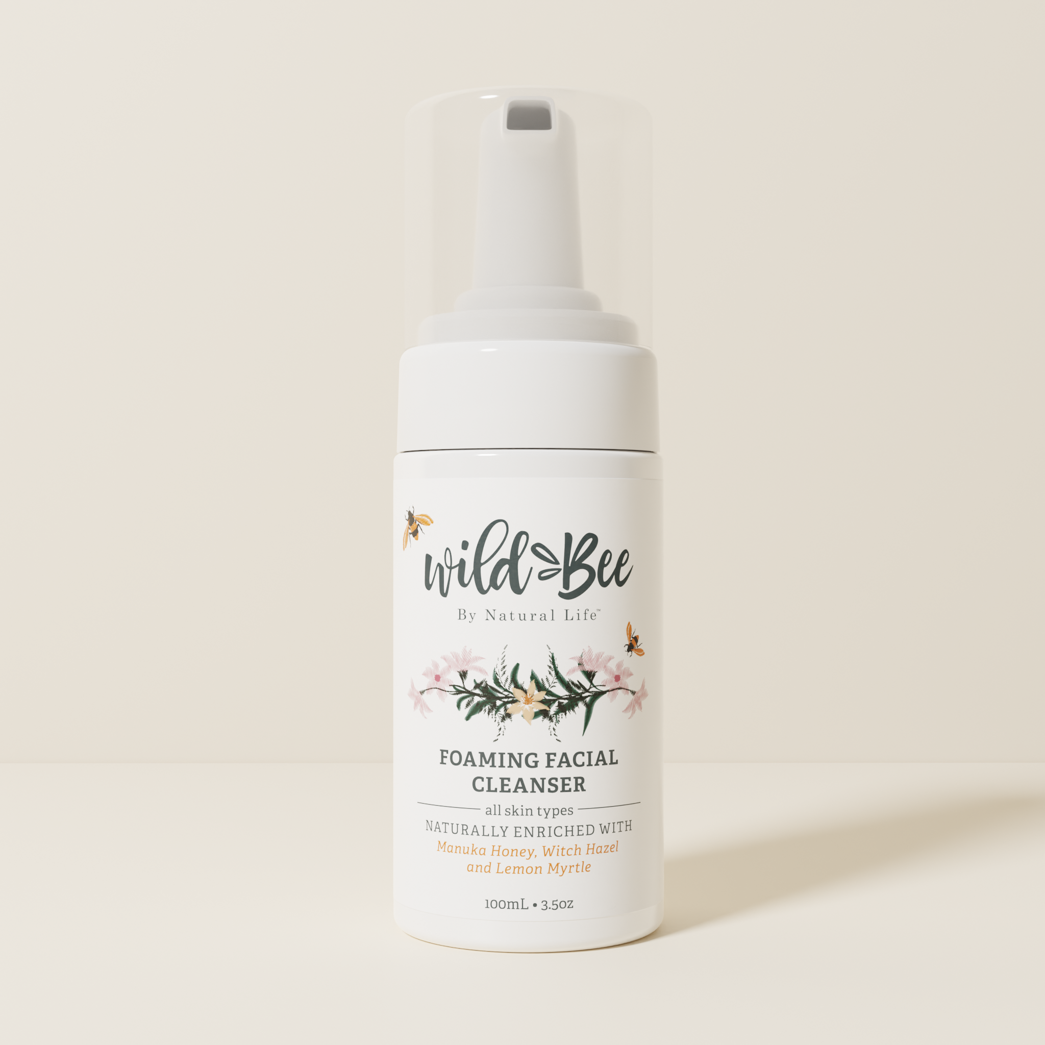 Wild Bee Foaming Facial Cleanser