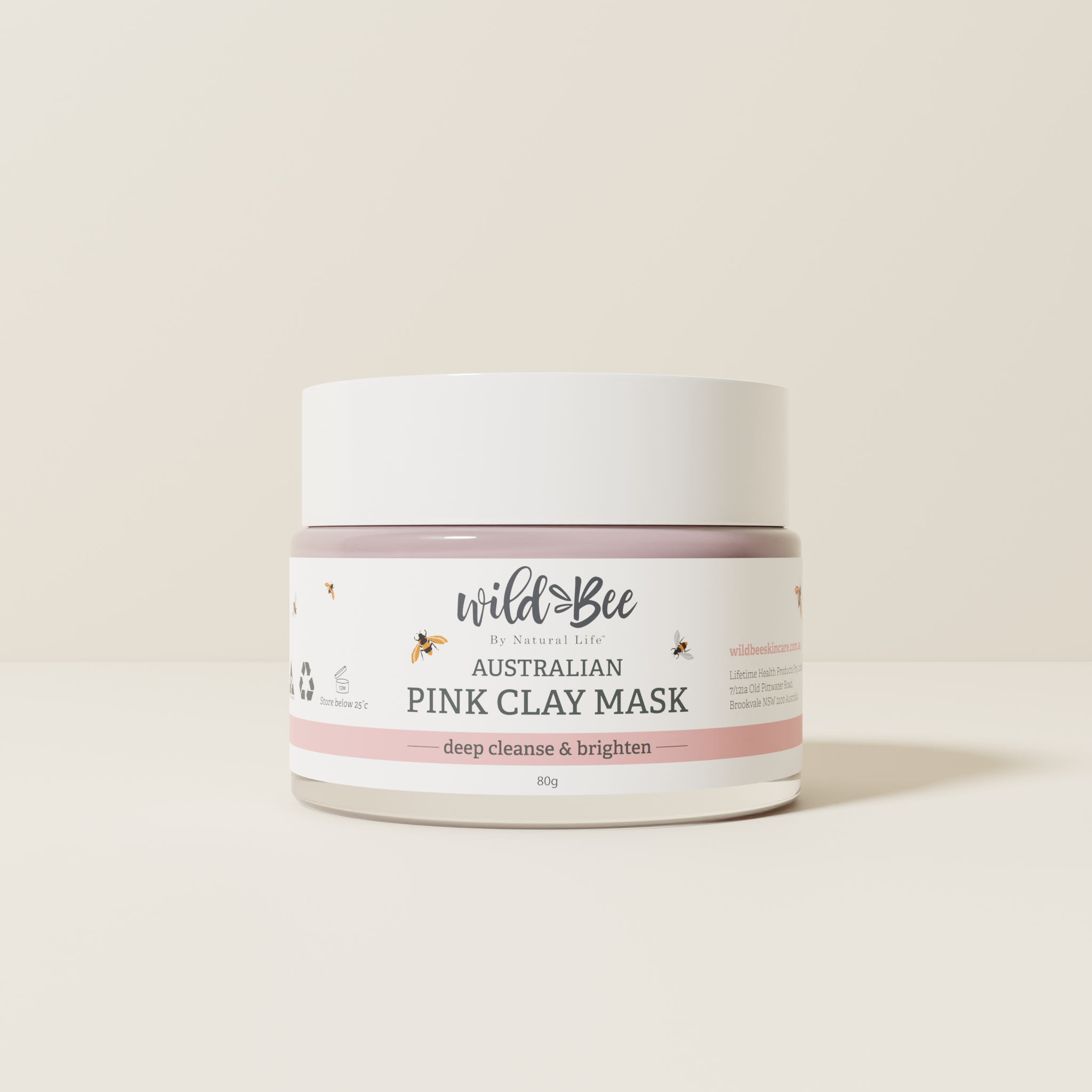 Australian Pink Clay Mask