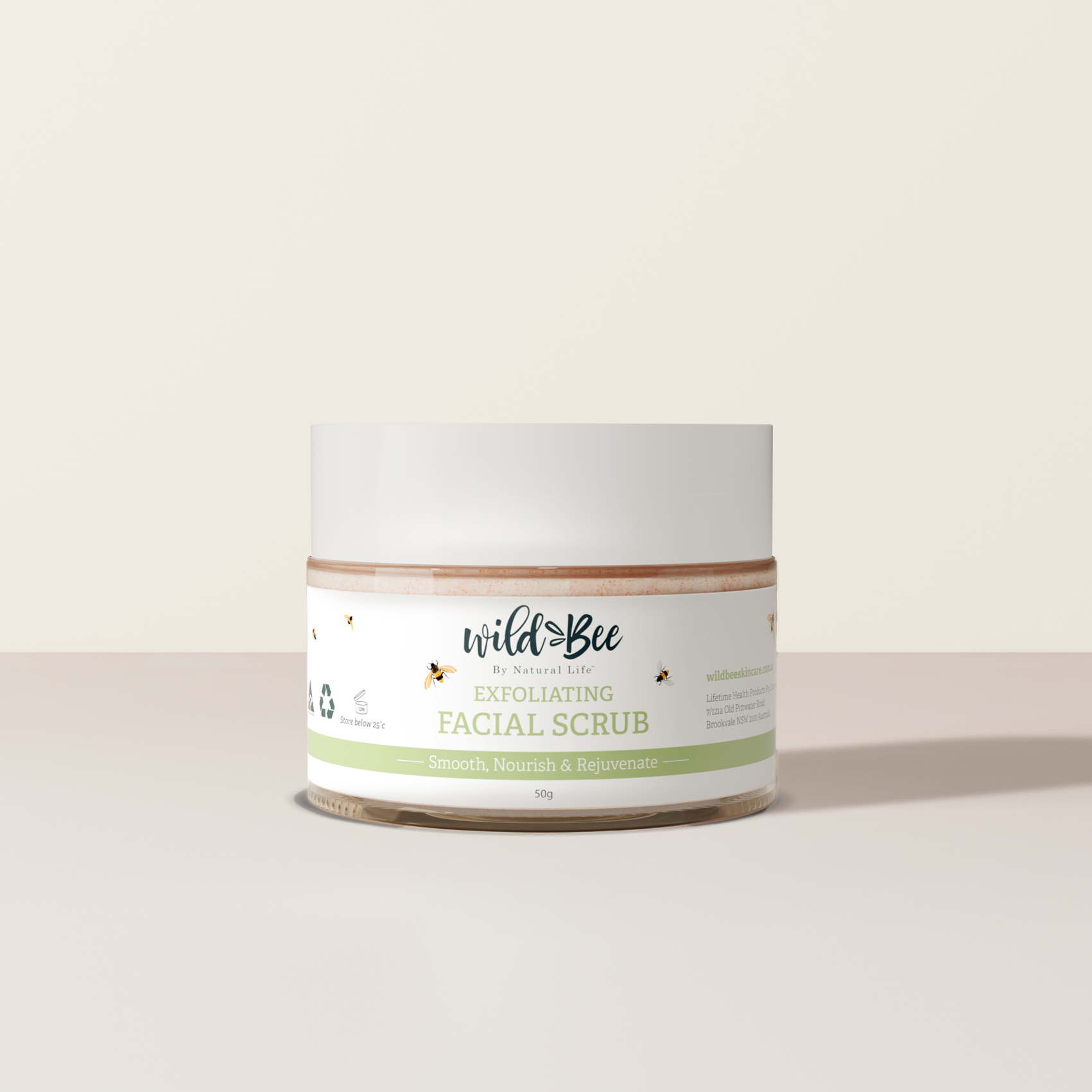 Wild Bee Exfoliating Facial Scrub