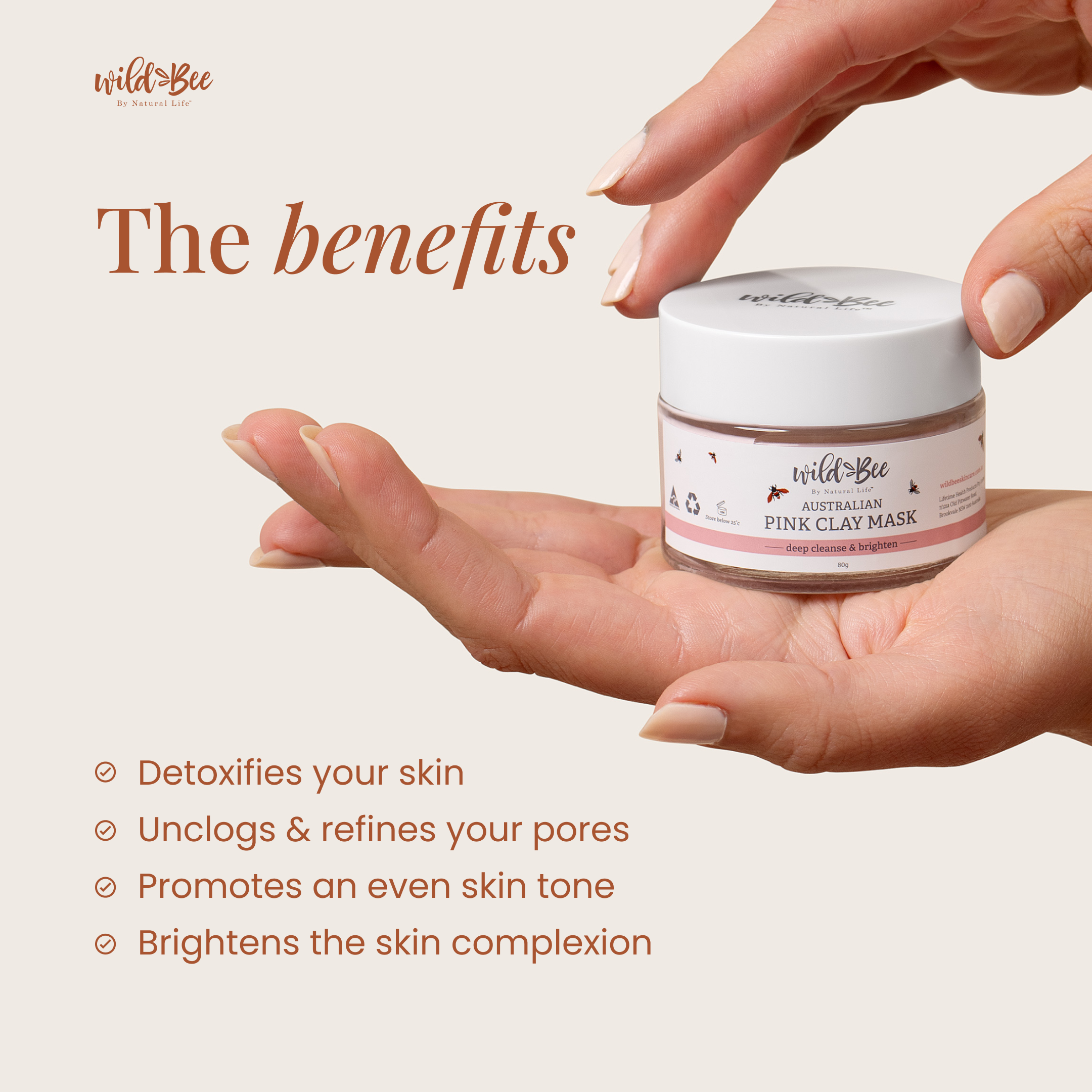 Australian Pink Clay Mask