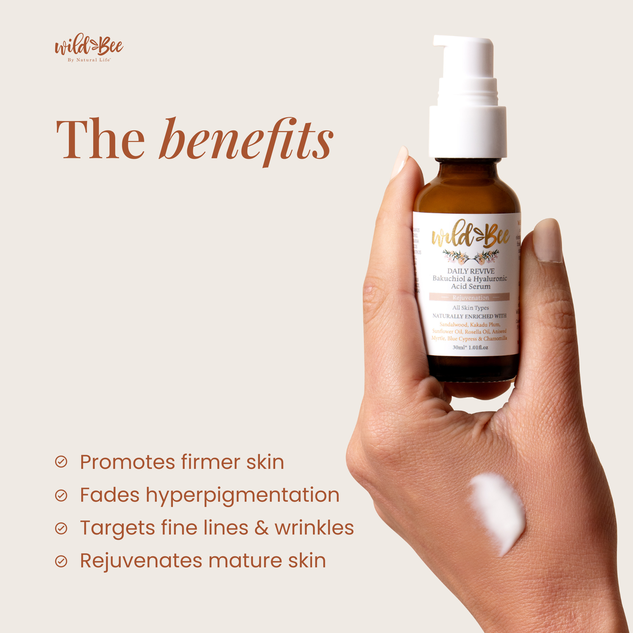 Wild Bee Daily Revive Serum