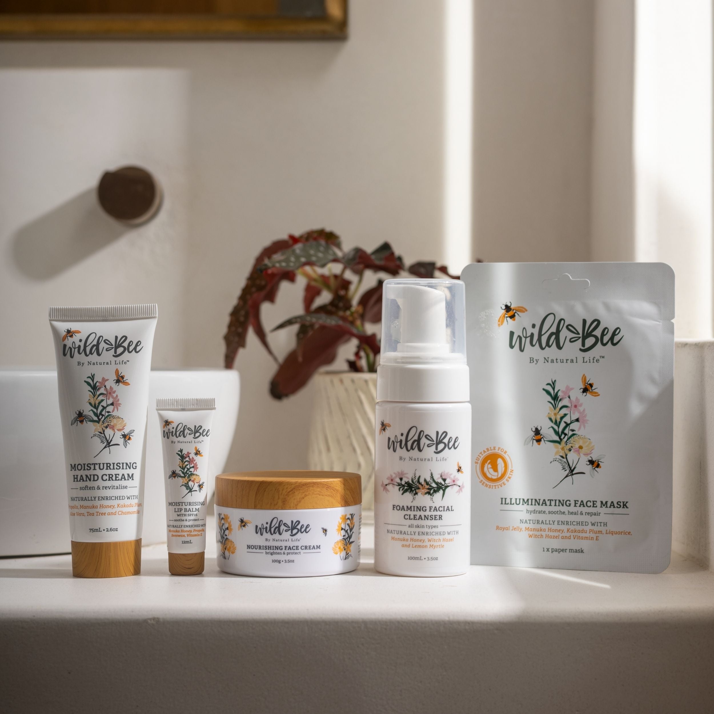 Wild Bee Skincare Essentials Pack