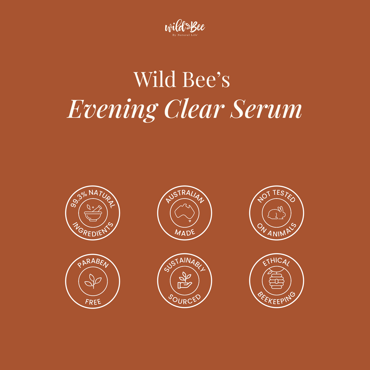 Wild Bee Evening Clear Serum