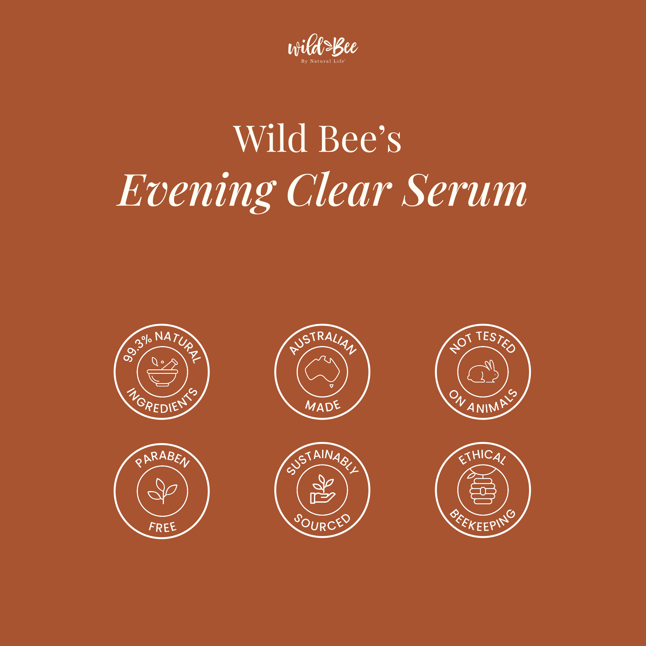 Wild Bee Evening Clear Serum