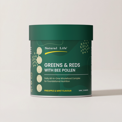 Natural Life Greens & Reds with Bee Pollen