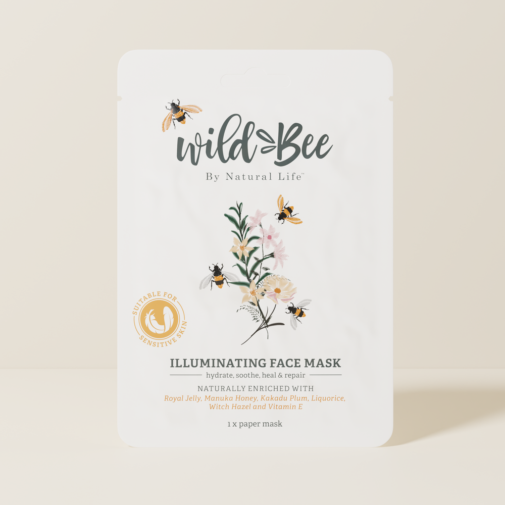 Wild Bee Illuminating Face Mask