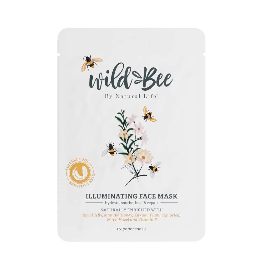 Wild Bee Illuminating Face Mask