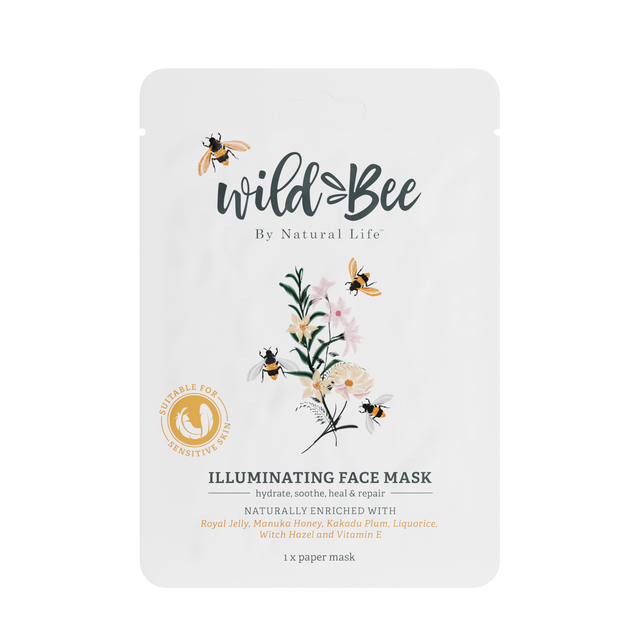 Wild Bee Illuminating Face Mask