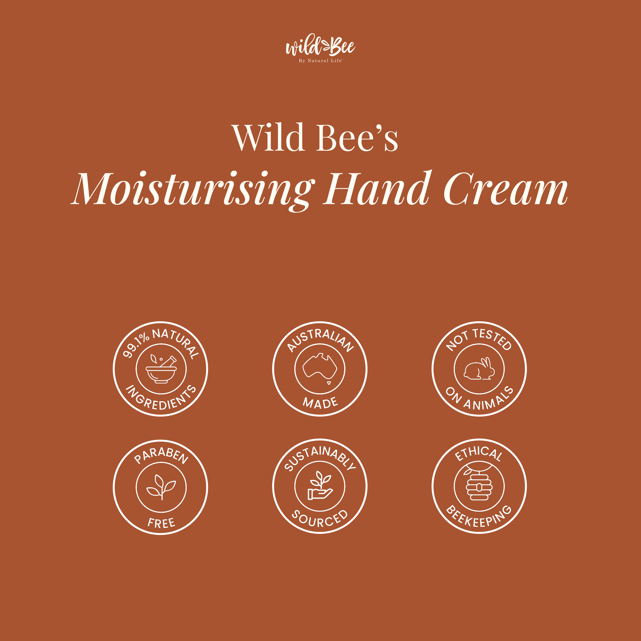Wild Bee Moisturising Hand Cream