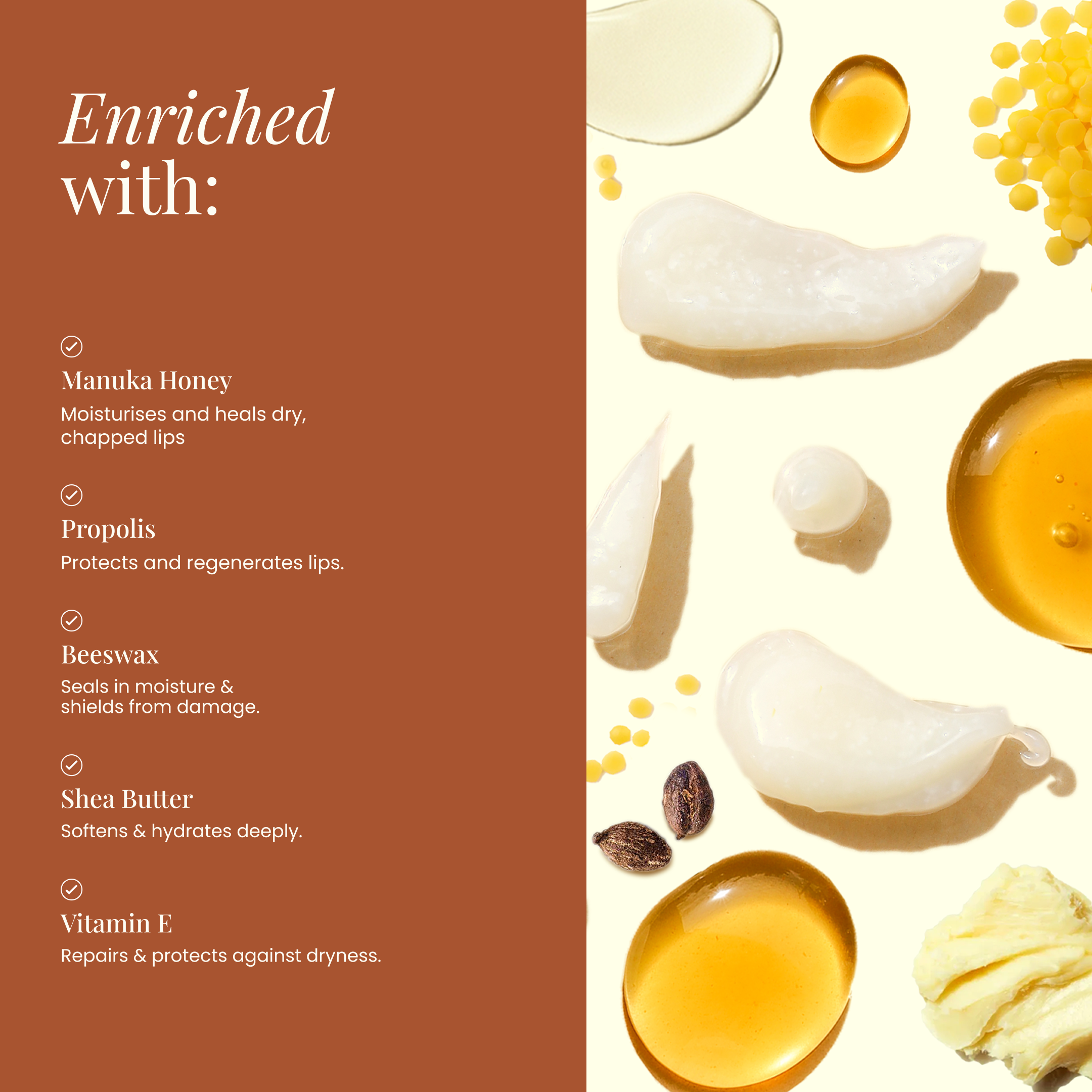 Wild Bee Moisturising Lip Balm SPF 15+