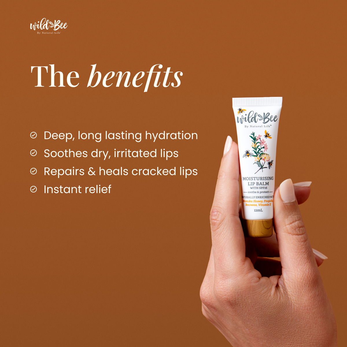 Wild Bee Moisturising Lip Balm