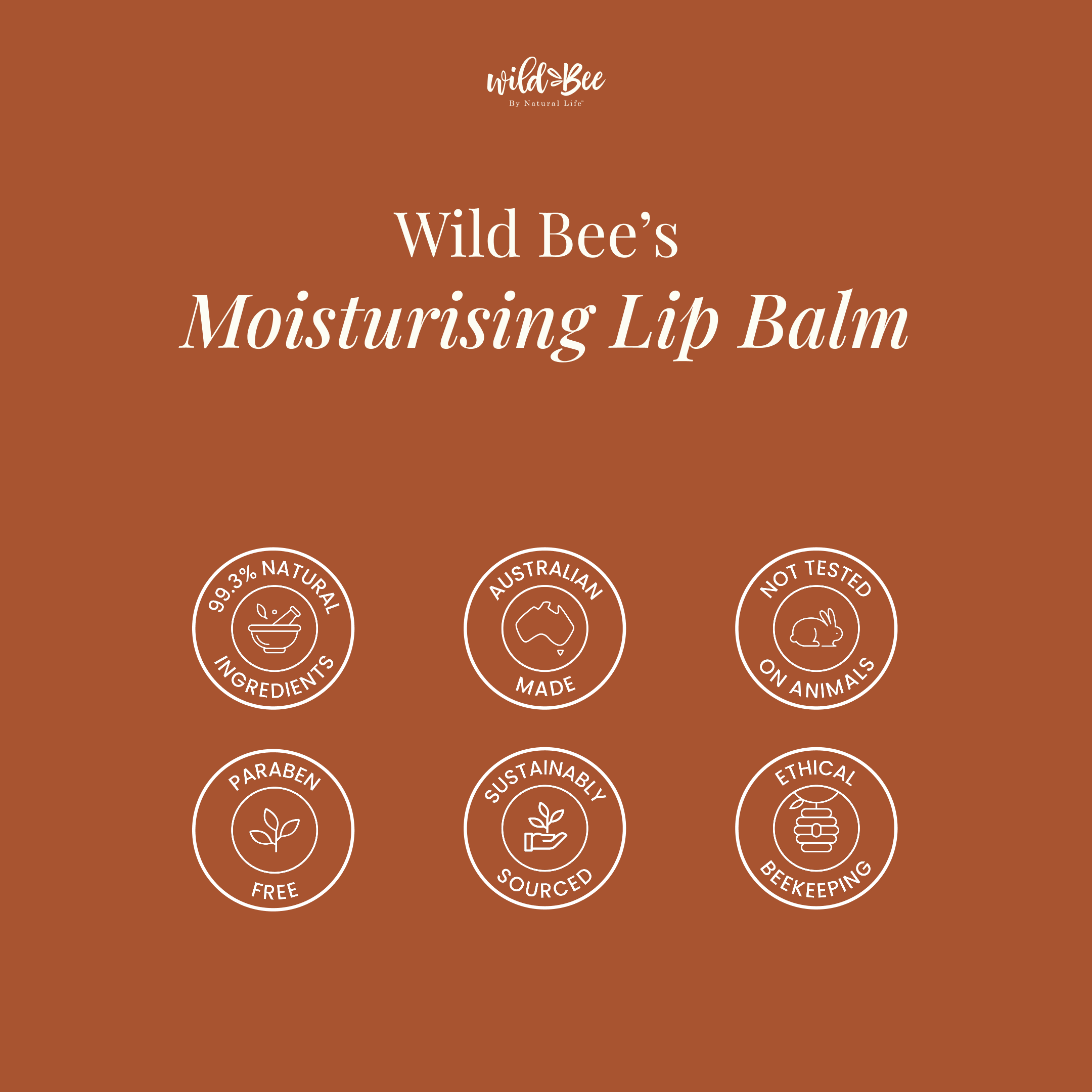 Wild Bee Moisturising Lip Balm