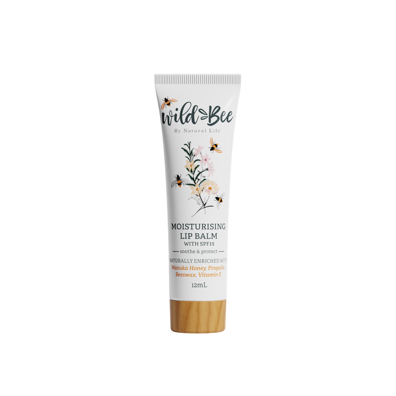 Wild Bee Moisturising Lip Balm SPF 15+