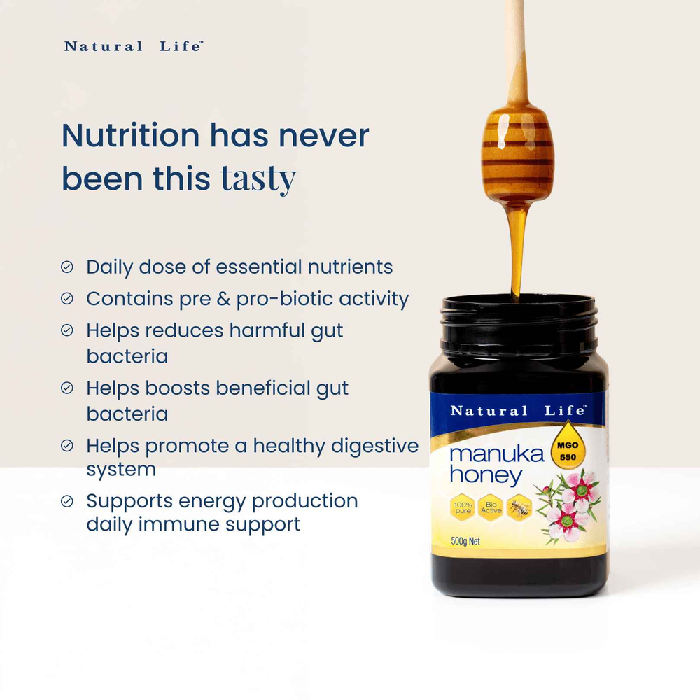 Natural Life Manuka Honey MGO 550