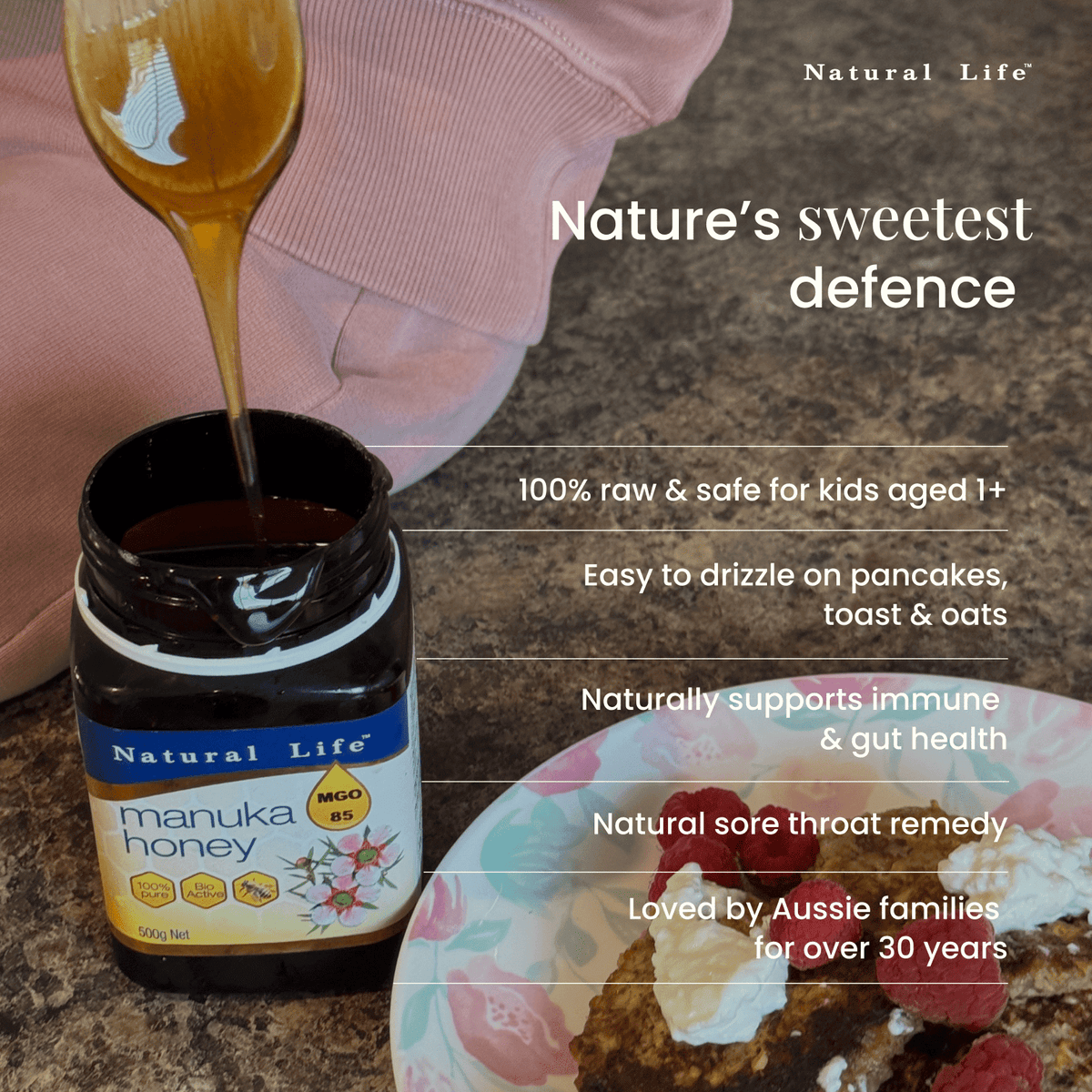Natural Life Manuka Honey Blend