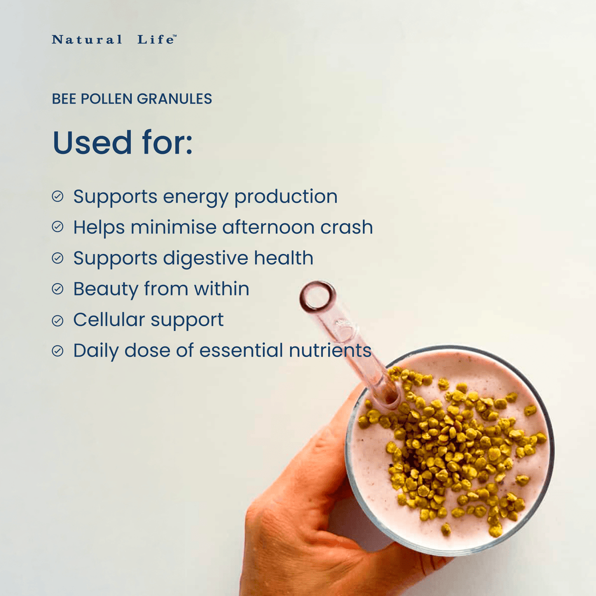 Natural Life Bee Pollen Granules