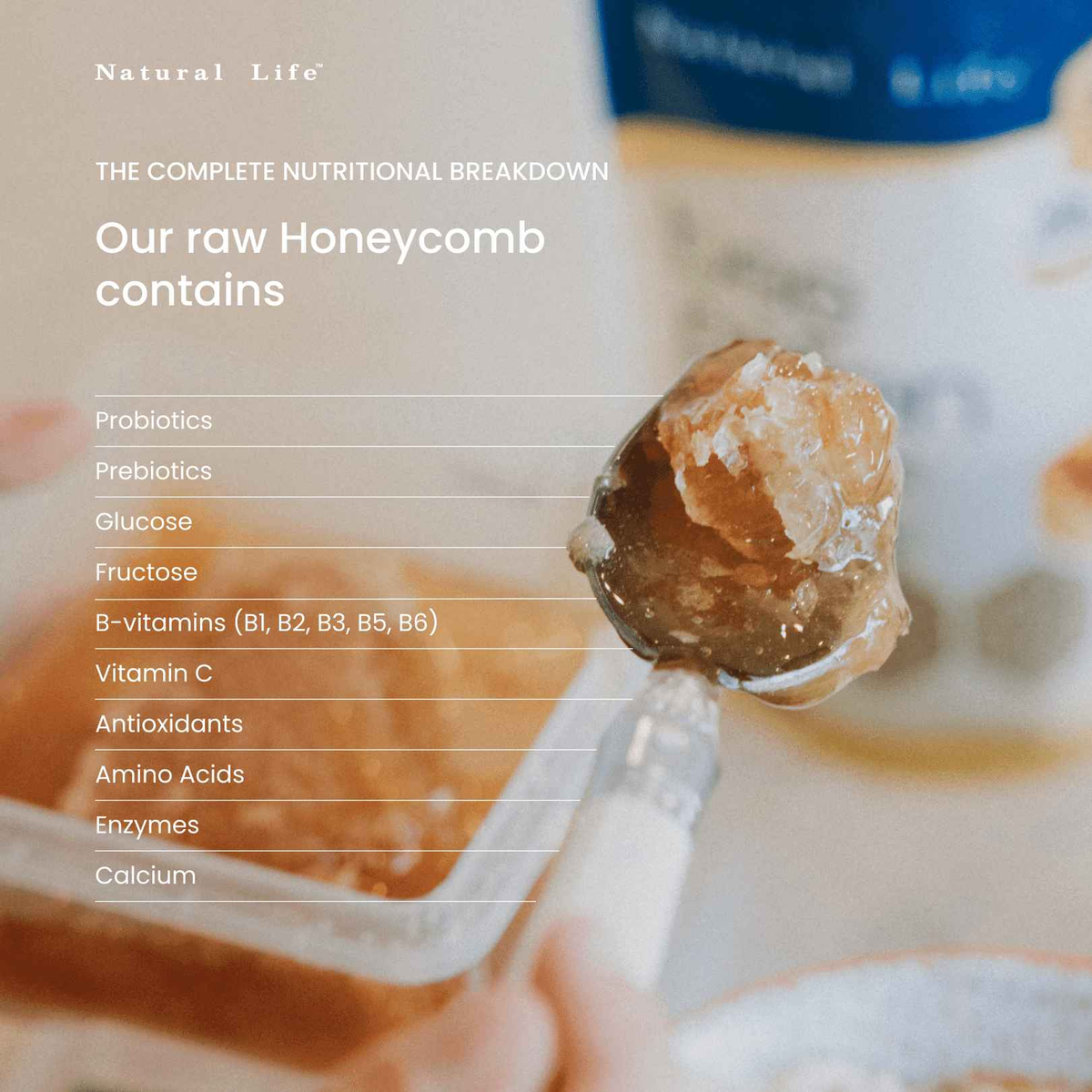 Natural Life Honeycomb 400g