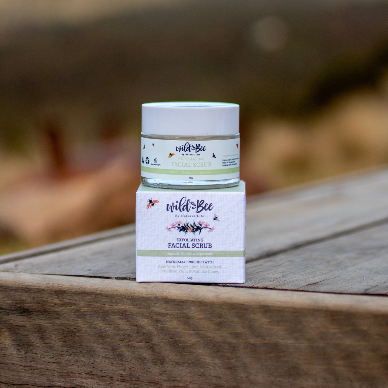 Wild Bee Exfoliating Facial Scrub