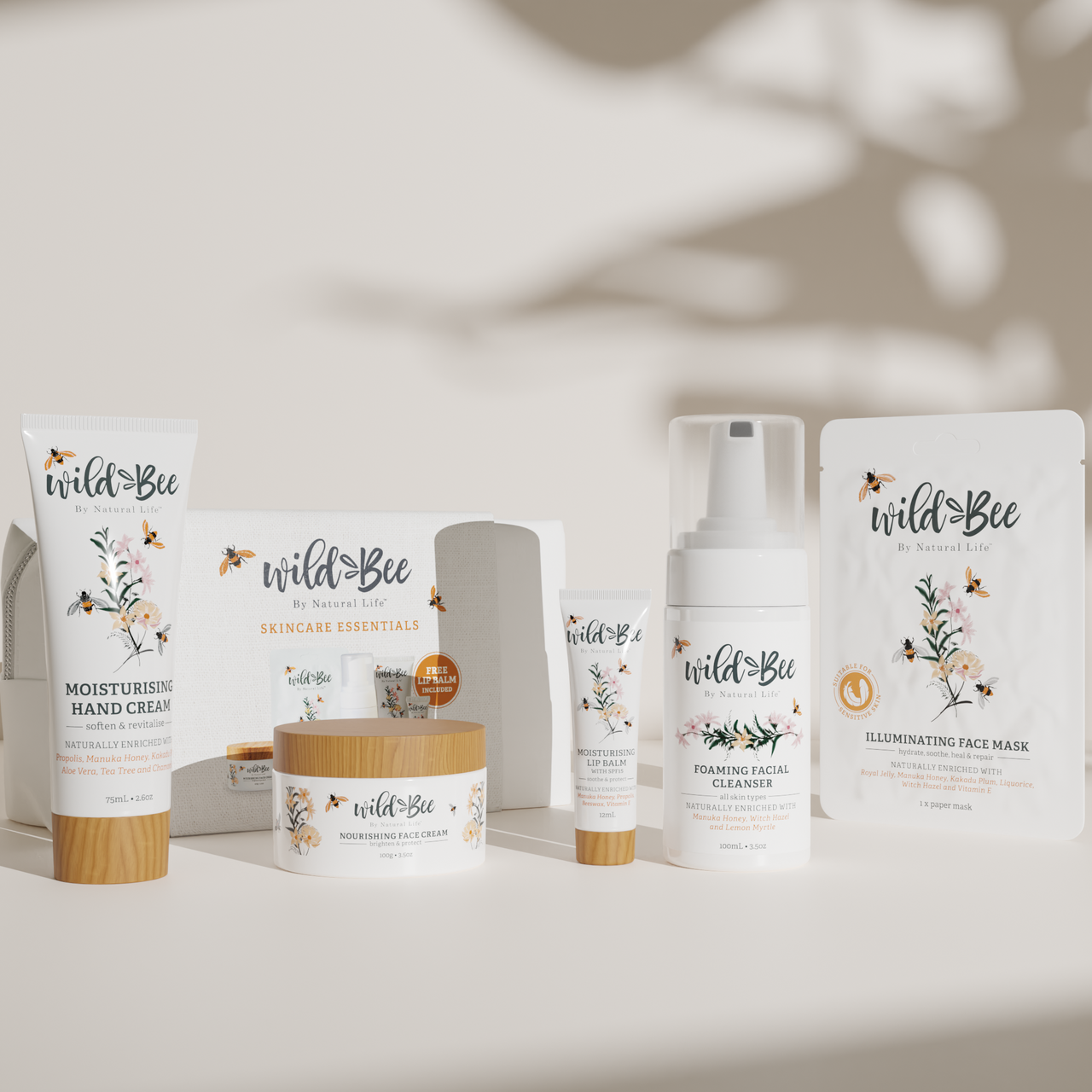 Wild Bee Skincare Essentials Pack