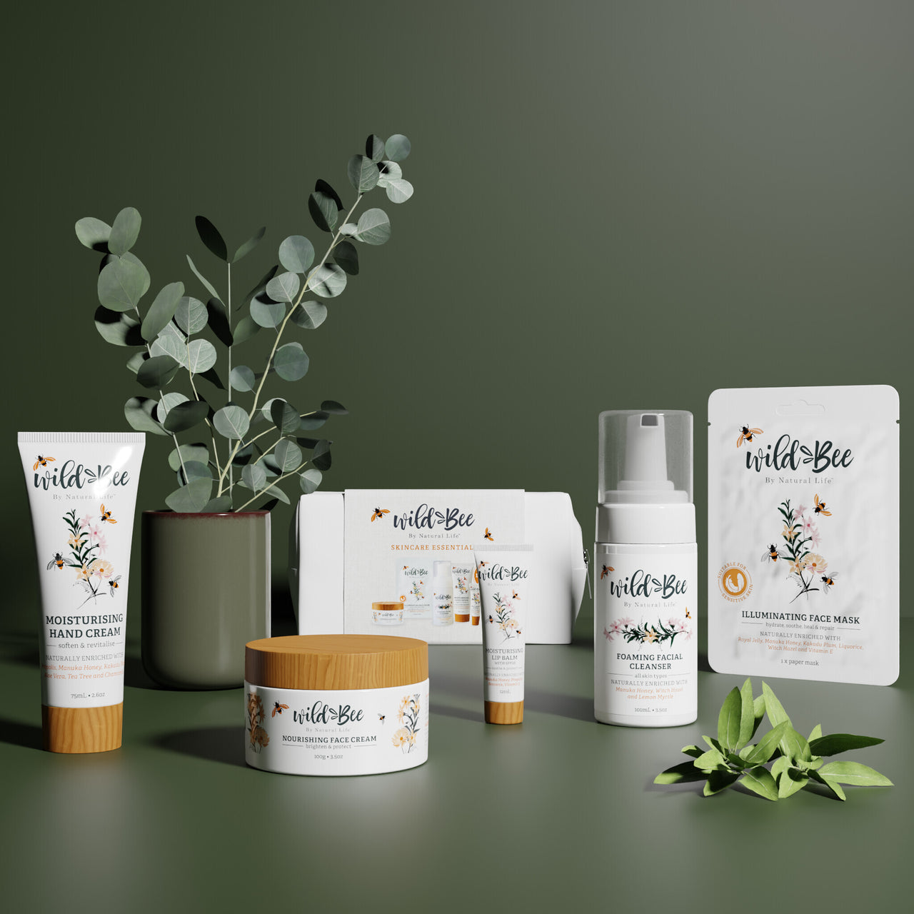 Wild Bee Skincare Essentials Pack