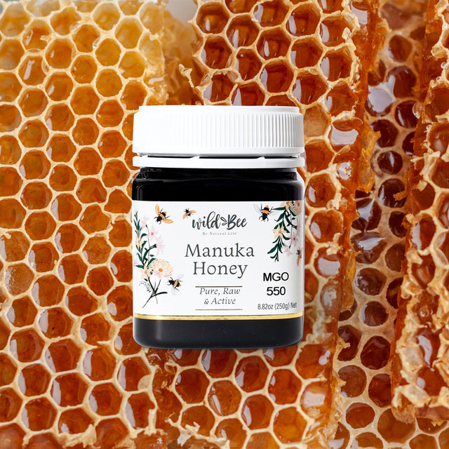 Wild Bee™ Manuka Honey MGO 550 (Not available in WA)