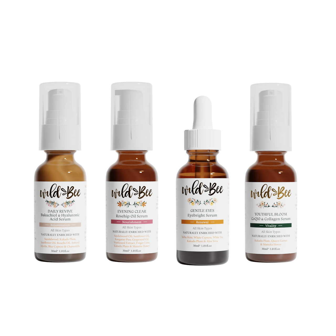 Wild Bee Radiant Skin Serum Set