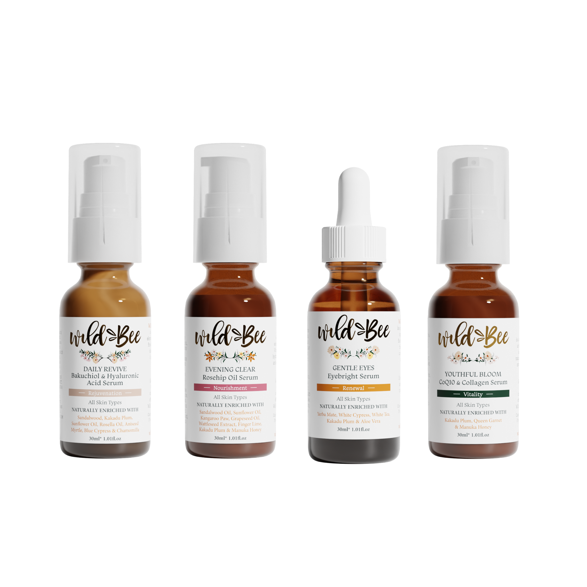 Wild Bee Radiant Skin Serum Set