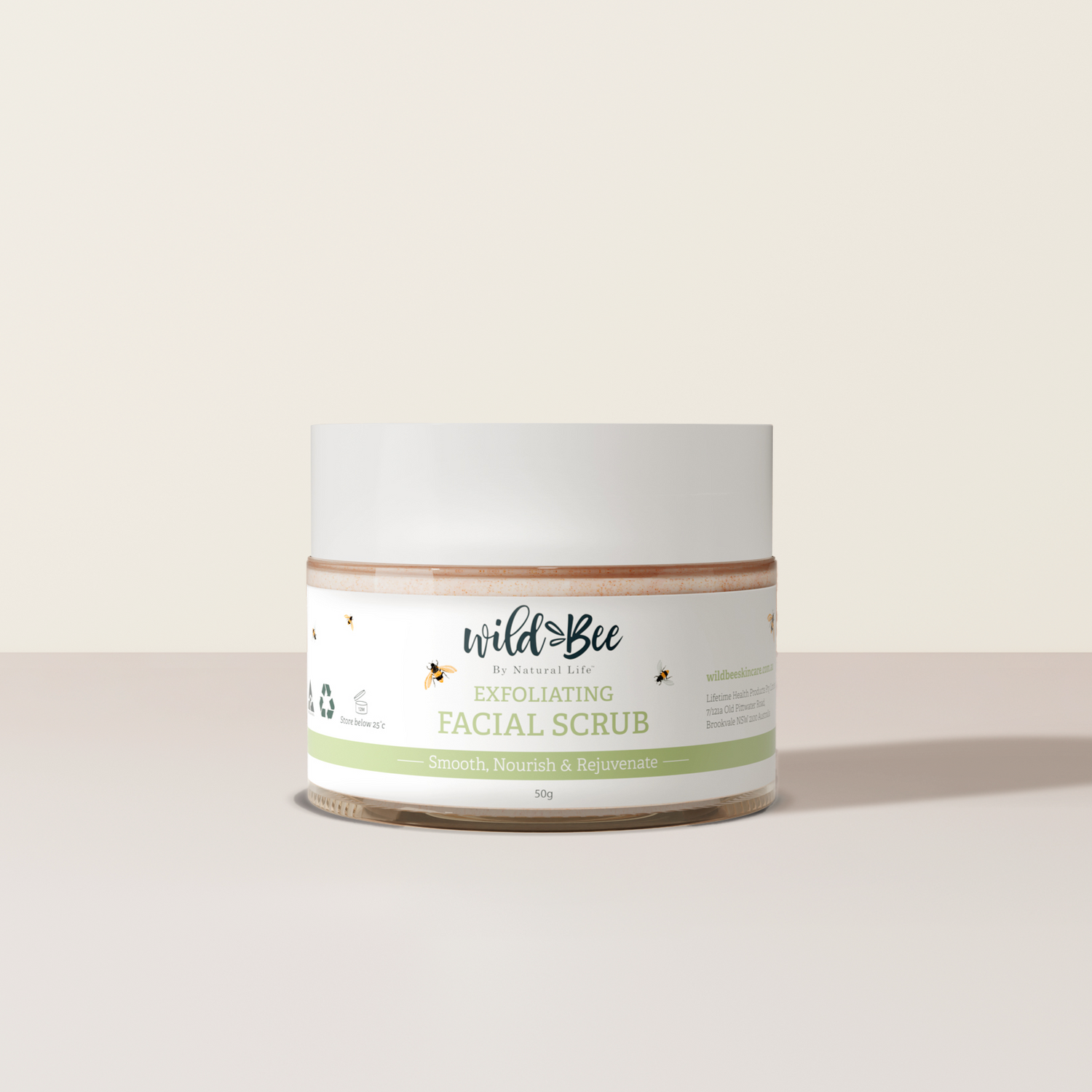 Wild Bee Exfoliating Facial Scrub