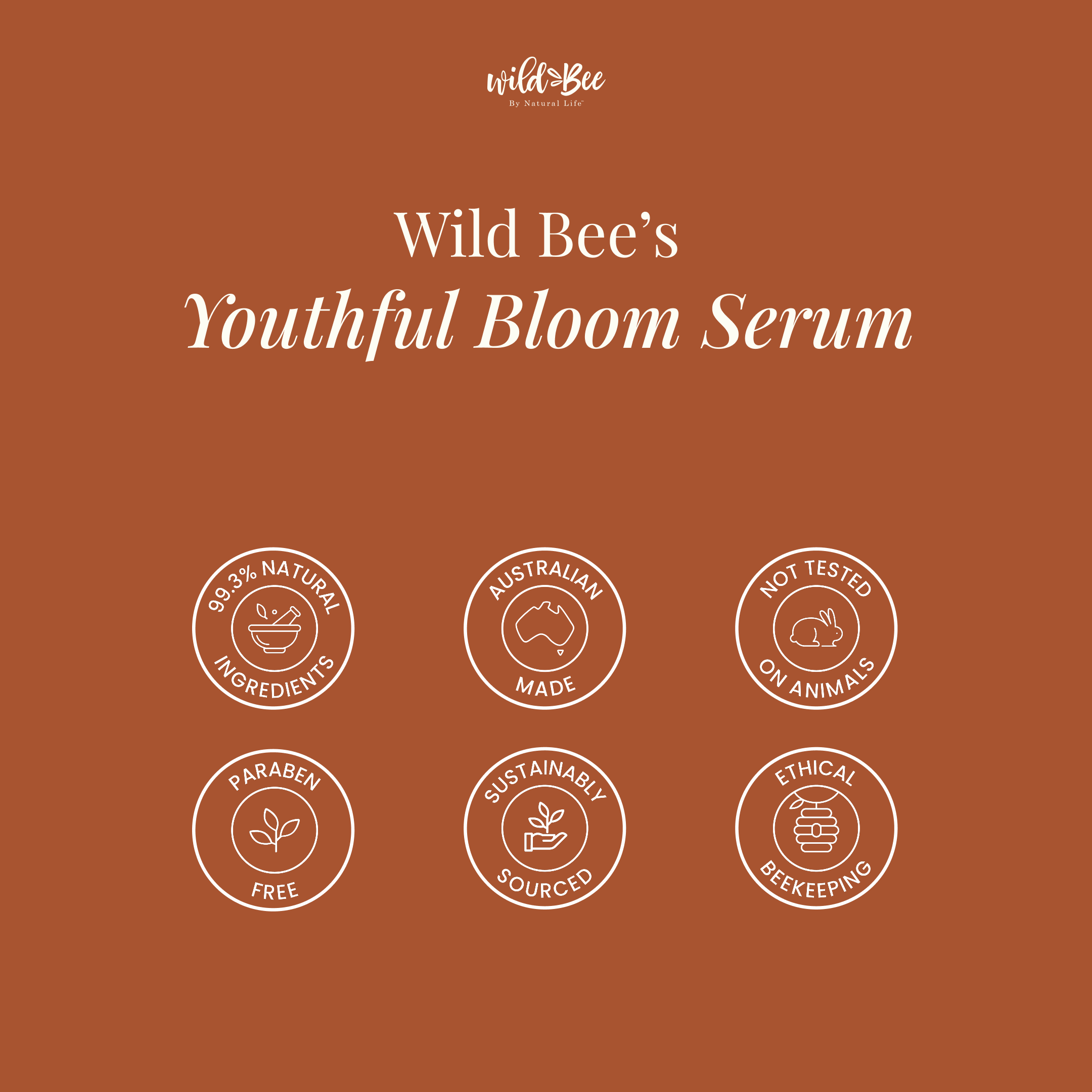 Wild Bee Youthful Bloom Serum