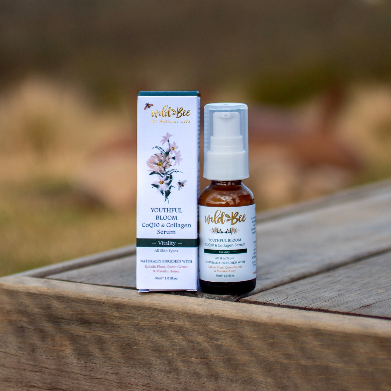 Wild Bee Youthful Bloom Serum