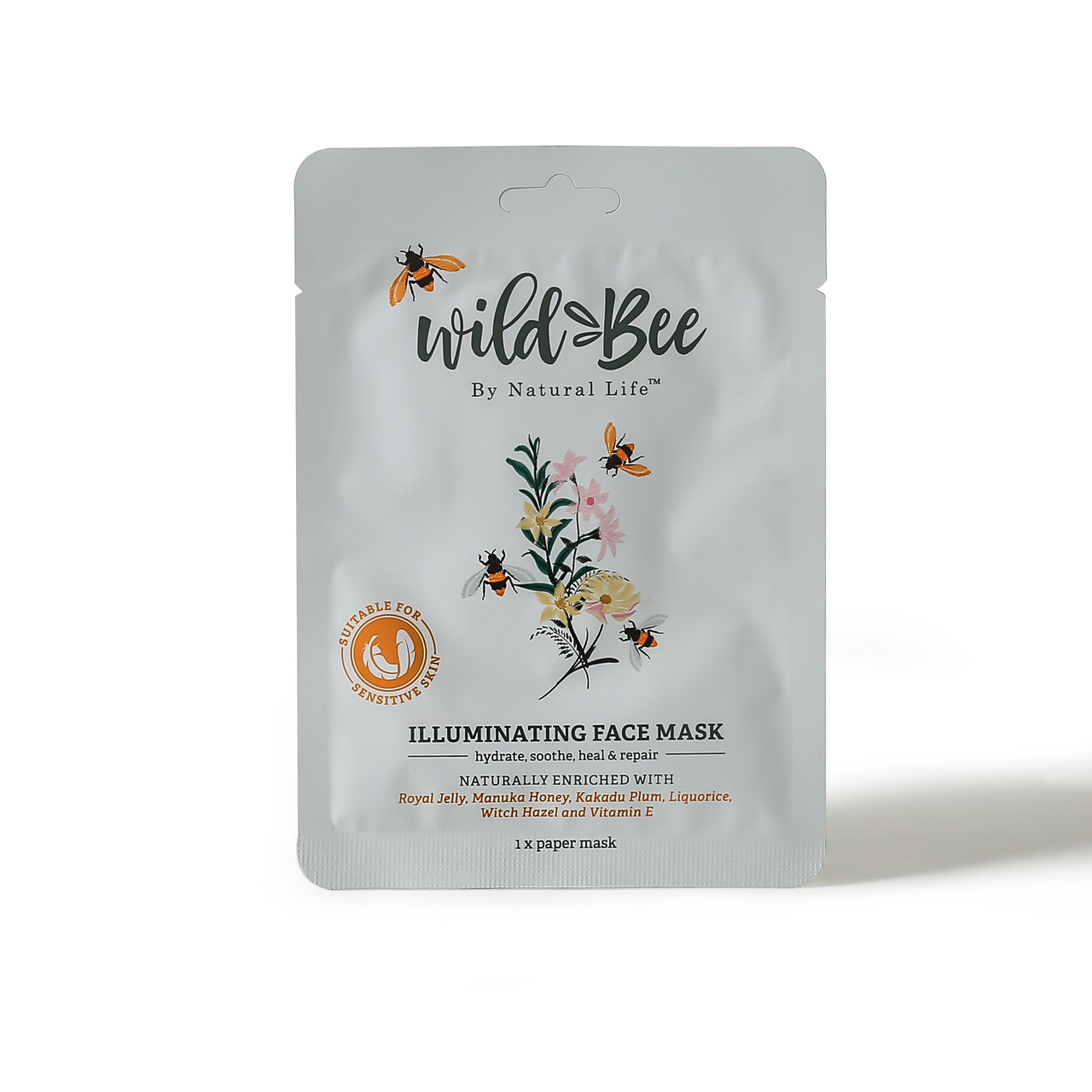 Wild Bee Illuminating Face Mask